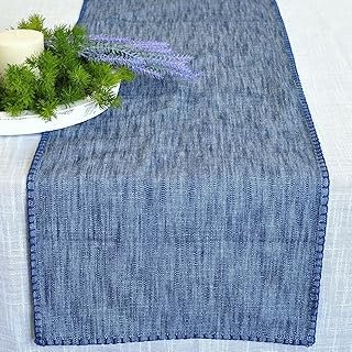 Coffee Table Runner Organic Cotton Modern Kitchen Table Runner with Deco...