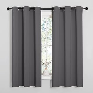 NICETOWN Thermal Insulated Grommet Blackout Curtains for Bedroom (2 Pane...