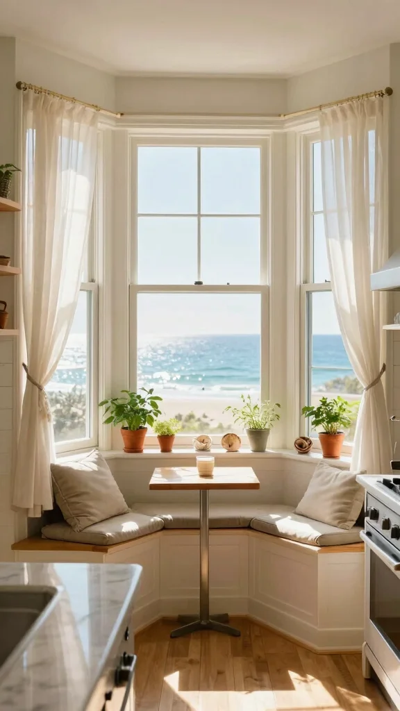 16 Coastal Kitchen Design Ideas: Bring the Beach Inside - 5. Bright and Airy Windows 1