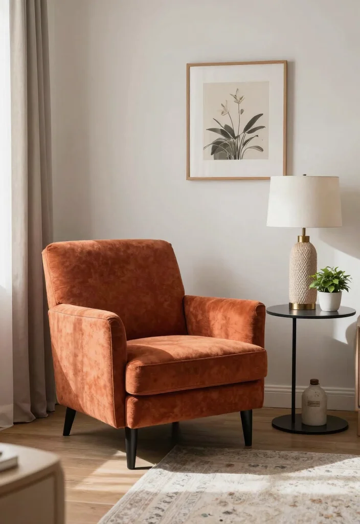 16 Furniture Ideas for Small Living Rooms - 12. Accent Chairs: Style Without Sacrifice 1