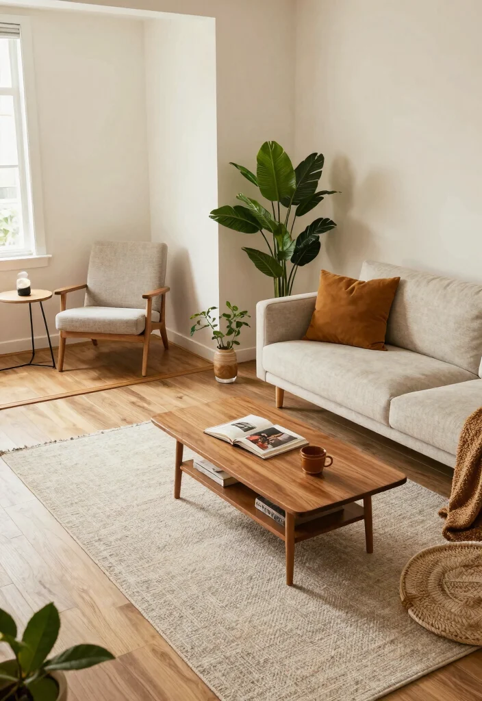 16 Furniture Set Up Tips for Living Room Layout - 11. Create Zones with Furniture 1