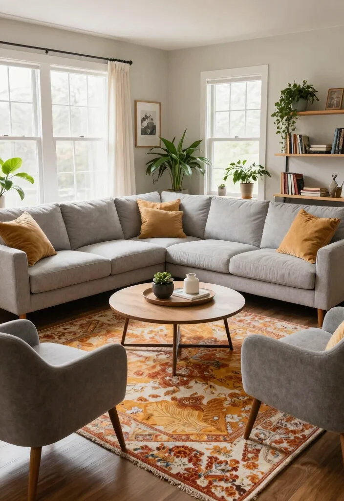 16 Furniture Set Up Tips for Living Room Layout - 3. Arrange Furniture for Conversation 1