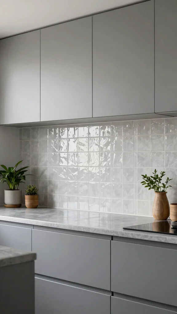 16 Kitchen Tile Design Ideas: Patterns, Colors & Installation Tips - 14. Textured Tiles for Depth 1