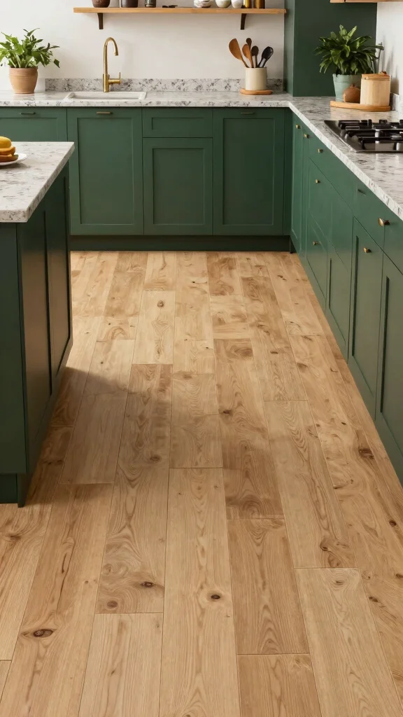 16 Kitchen Tile Design Ideas: Patterns, Colors & Installation Tips - 8. Rustic Plank Tiles 1