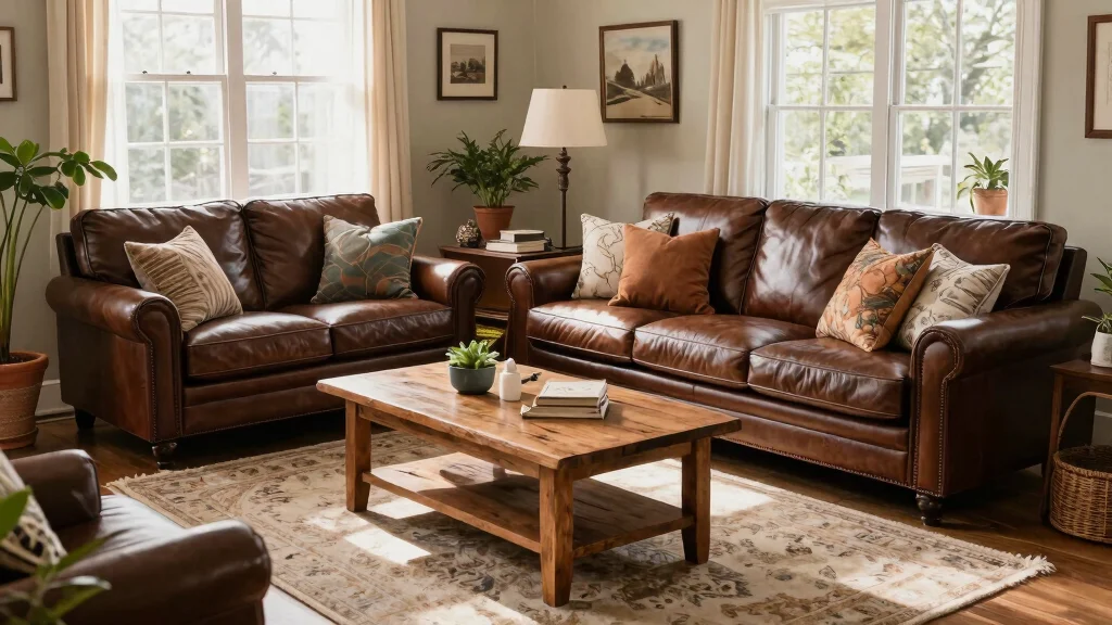 16 Living Room Ideas with Dark Brown Furniture