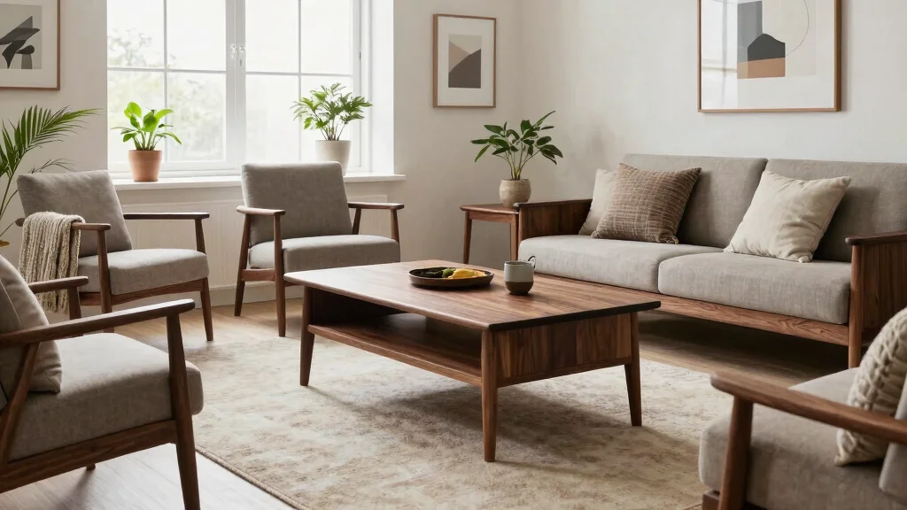 16 Living Room with Dark Wood Furniture Inspiration