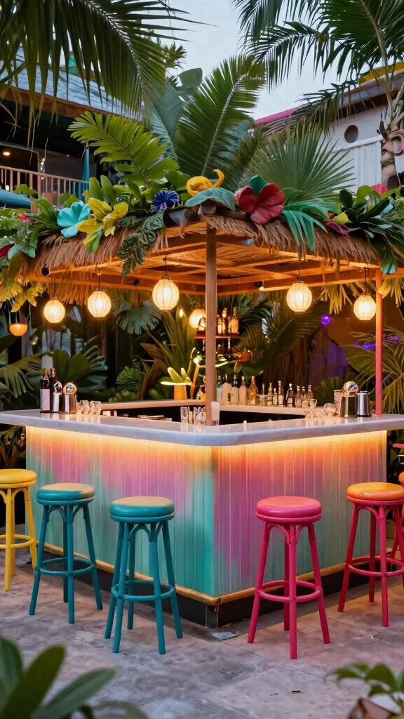 16 Outdoor Kitchen Design Ideas: Extend Your Living Space - 10. Unique Bar Concepts 1