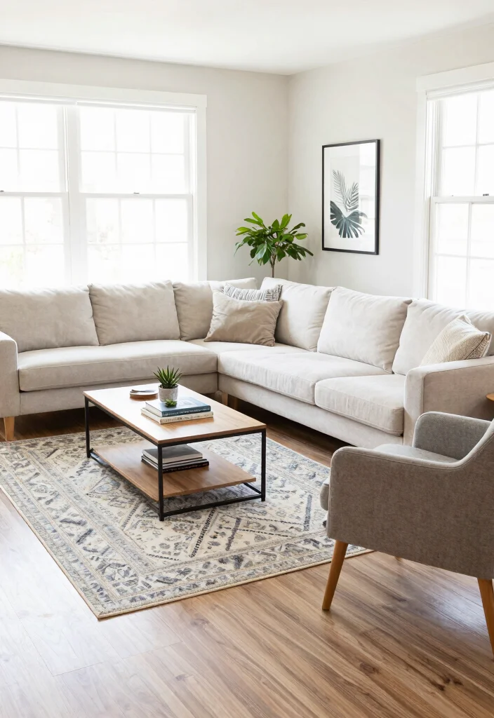 16 Ways to Place Furniture in Living Room Effectively - 1. Prioritize Pathways and Flow 1