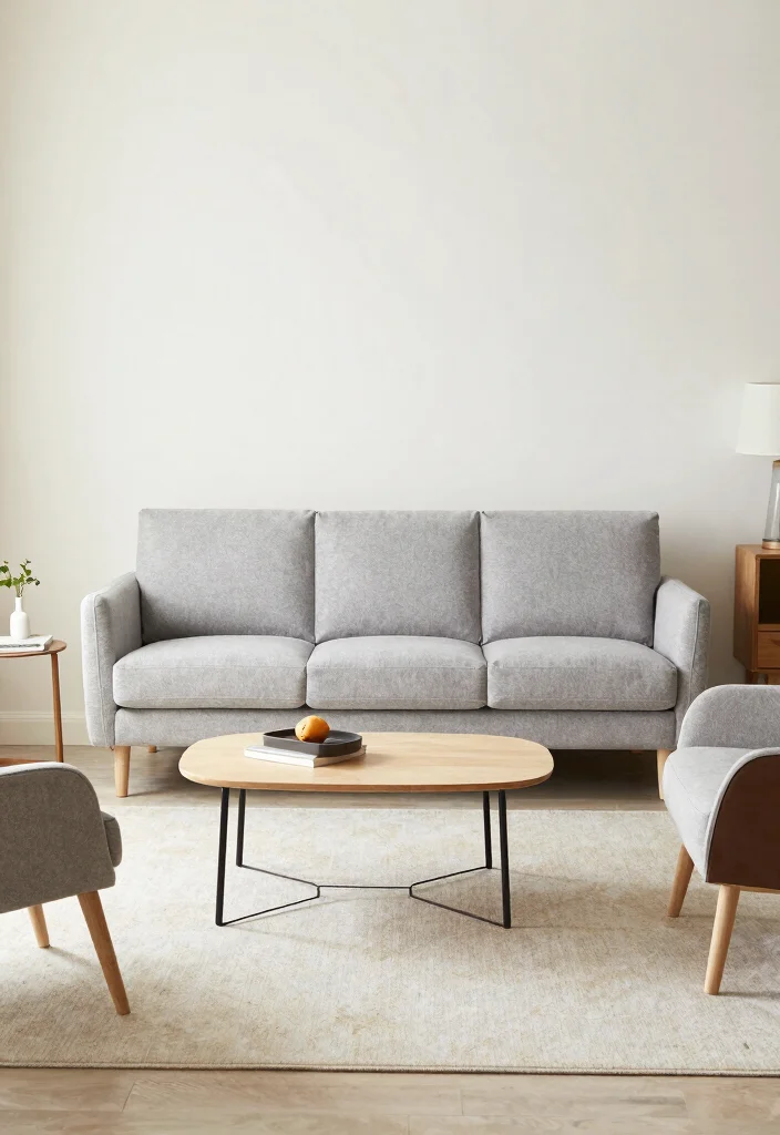 16 Ways to Place Furniture in Living Room Effectively - 8. Choose the Right Size Furniture 1