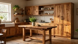 16 Wooden Kitchen Design Ideas: Warm Natural Materials