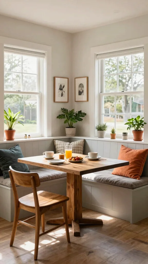 17 Big Kitchen Ideas: How to Design a Grand Modern Kitchen - 10. Cozy Breakfast Nooks 1