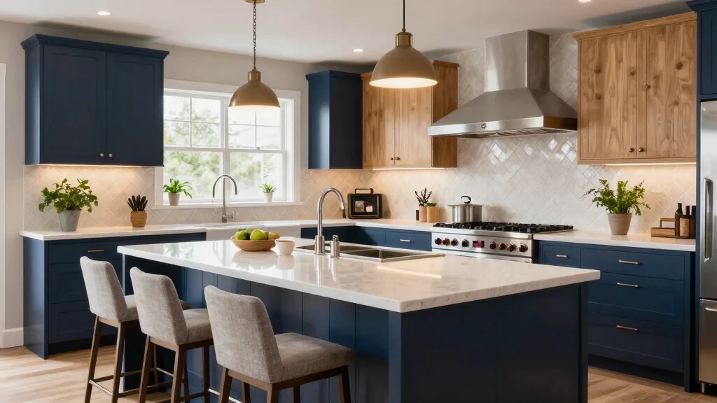 17 Big Kitchen Ideas: How to Design a Grand Modern Kitchen