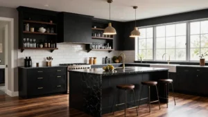 17 Black Kitchen Design Ideas: Bold and Modern Elegance