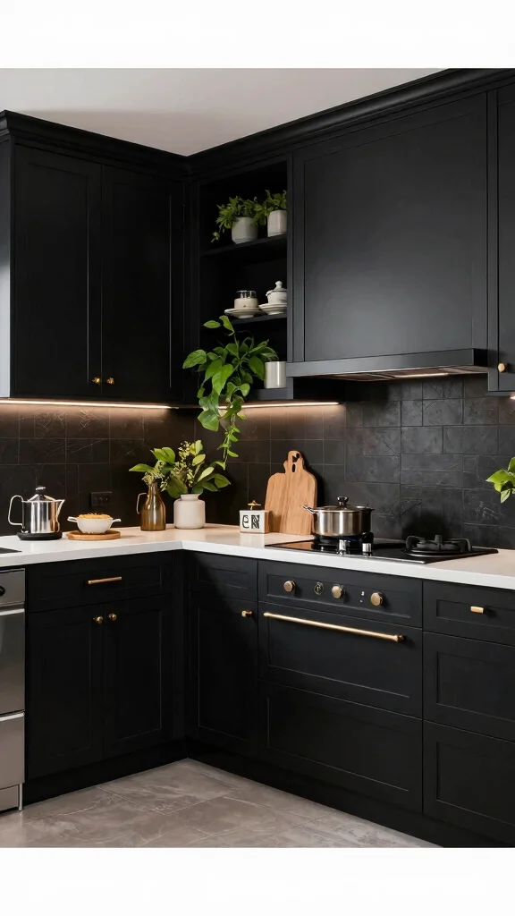 17 Black Kitchen Design Ideas: Bold and Modern Elegance - Conclusion 1