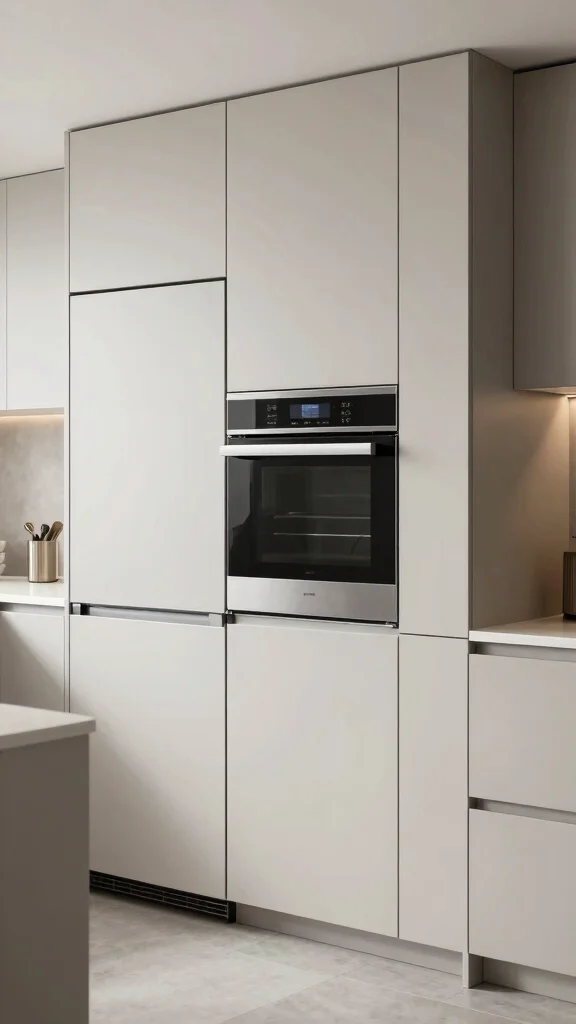 17 Contemporary Kitchen Design Ideas: Sleek and Sophisticated Spaces - 11. Integrated Appliances 1