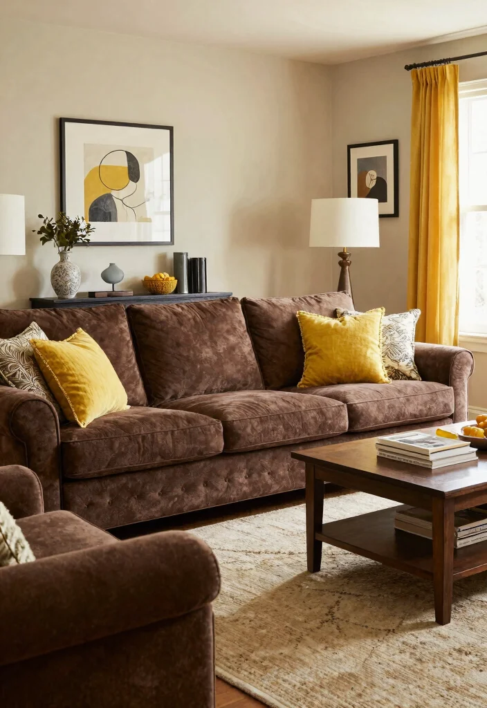 17 Dark Brown Furniture Living Room Decor Ideas - Conclusion 1
