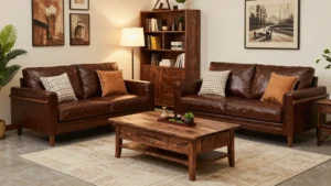 17 Dark Wood Furniture Living Room Ideas for a Rustic Modern Vibe