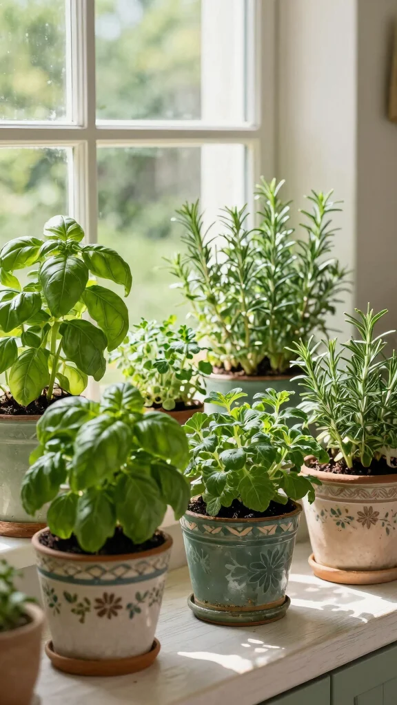 17 French Country Kitchen Design Ideas: Rustic European Charm - 11. Herb Gardens 1