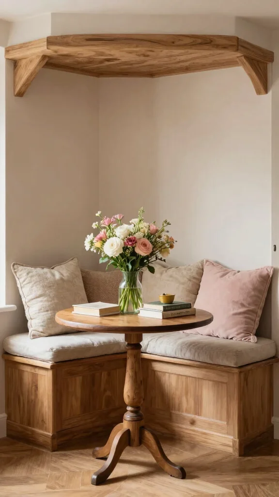 17 French Country Kitchen Design Ideas: Rustic European Charm - 6. Cozy Nooks 1