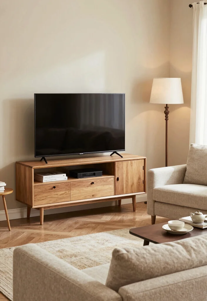 17 Furniture Placement Ideas in Living Room with TV - 3. Corner TV Setup 1