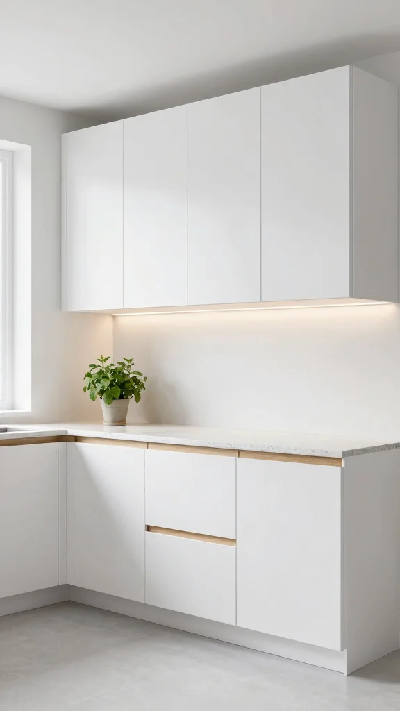 17 IKEA Kitchen Design Ideas: Budget-Friendly Modern Kitchens - 1. Minimalist White Cabinets 1