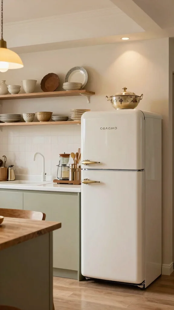 17 IKEA Kitchen Design Ideas: Budget-Friendly Modern Kitchens - 15. Vintage Accents 1