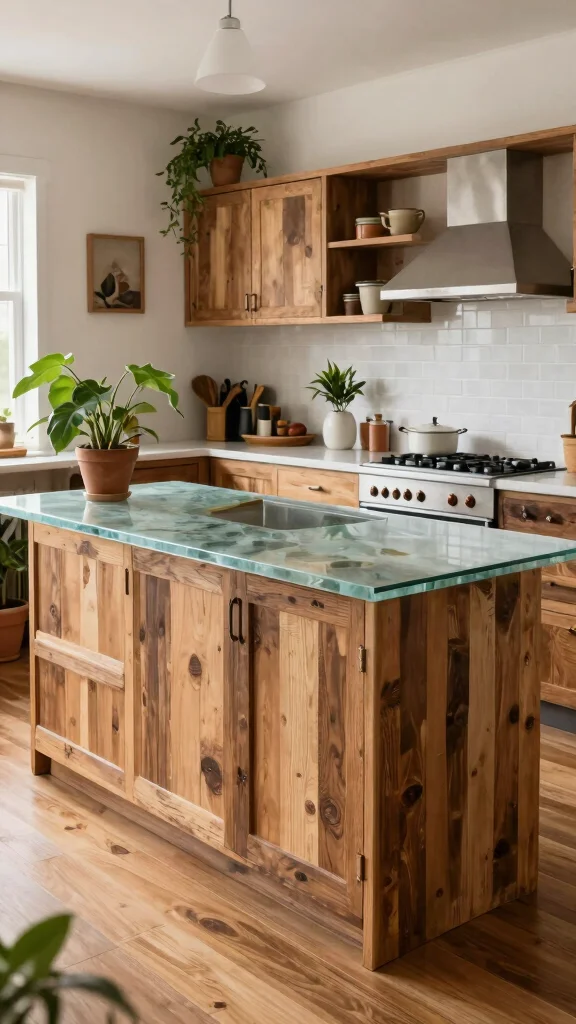 17 IKEA Kitchen Design Ideas: Budget-Friendly Modern Kitchens - 3. Eco-Friendly Materials 1