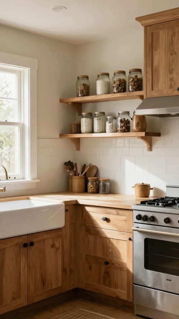 17 IKEA Kitchen Design Ideas: Budget-Friendly Modern Kitchens - 8. Farmhouse Style 1