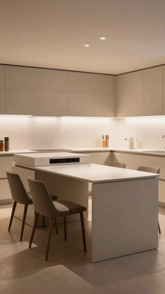 17 Kitchen Bar Design Ideas: Create a Stylish Breakfast Nook - 16. Dual-Purpose Island 1