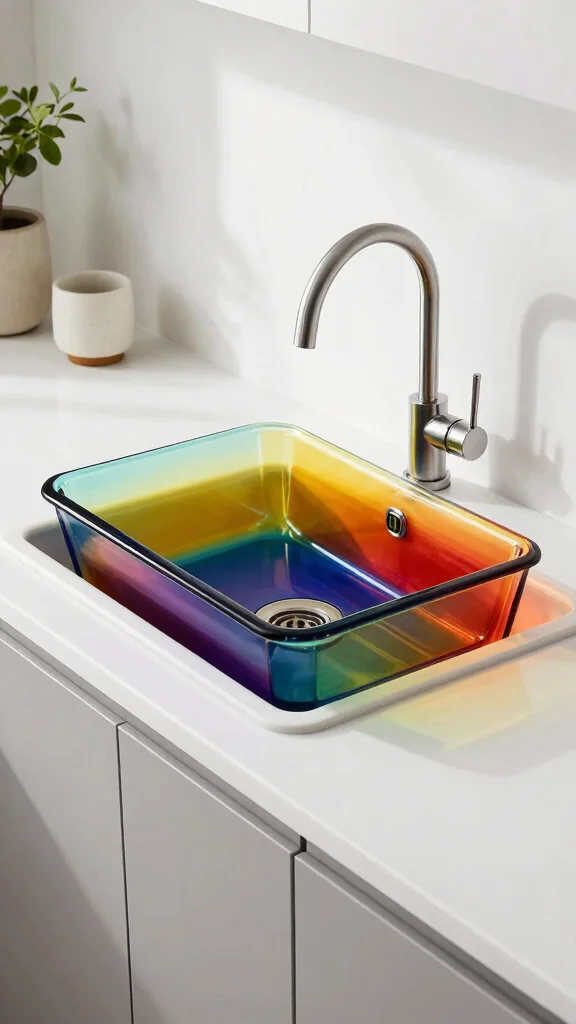 17 Kitchen Sink Design Ideas: Functional & Beautiful Options - 4. Stylish Vessel Sinks 1