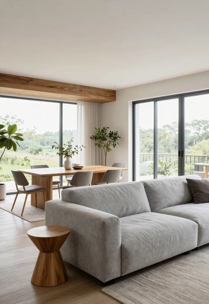 17 Living Room Dining Room Combo Layout and Furniture Placement Ideas - 1. Open Concept Living Room Bliss 1