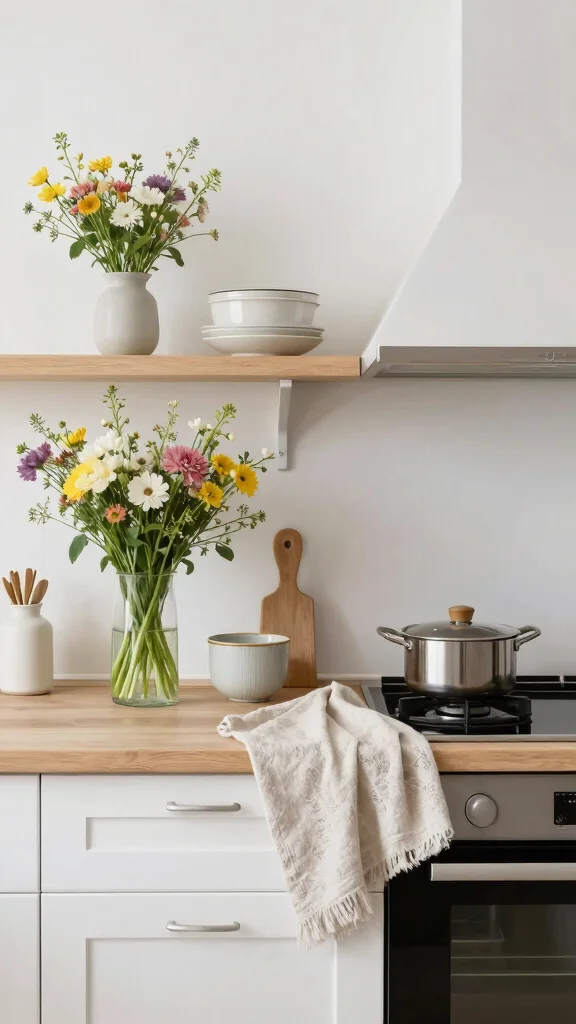 17 Scandinavian Kitchen Design Ideas: Simple, Light, and Beautiful - 17. Seasonal Decor Changes 1