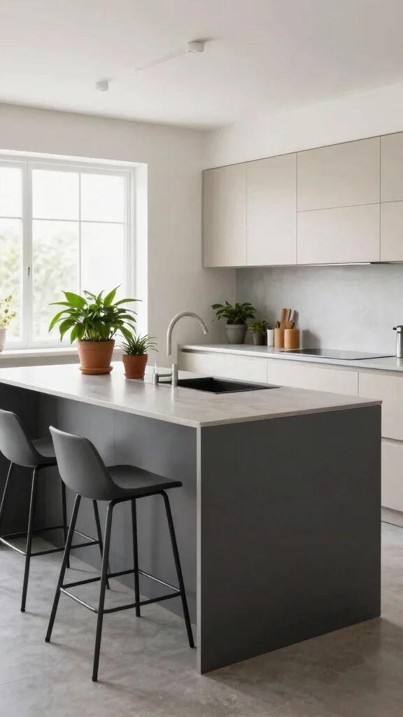 17 Scandinavian Kitchen Design Ideas: Simple, Light, and Beautiful - 5. Kitchen Island with a Twist 1