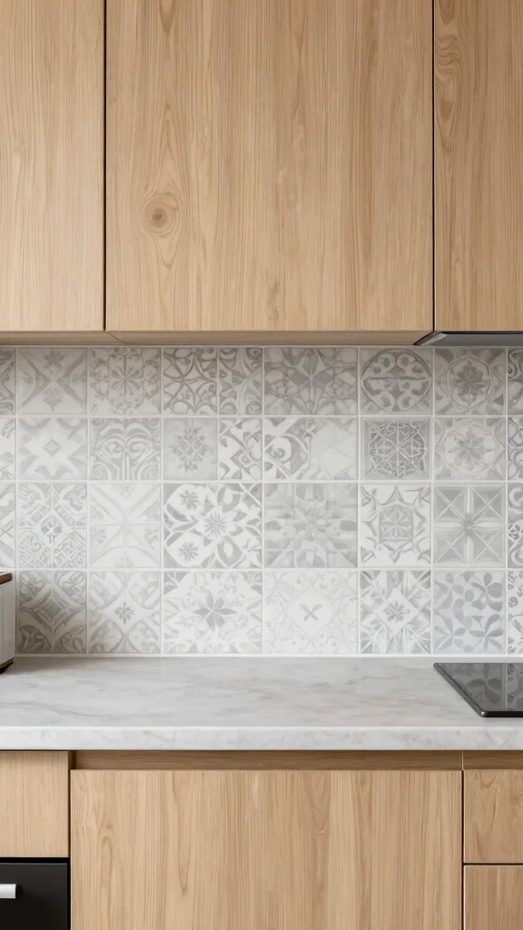 17 Scandinavian Kitchen Design Ideas: Simple, Light, and Beautiful - 9. Unique Backsplash Designs 1