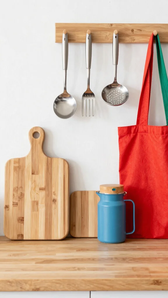 17 Tropical Kitchen Design Ideas: Exotic and Vibrant Spaces - 16. Sustainable Kitchen Gadgets 1