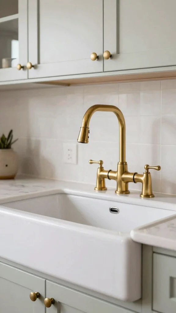 18 Classic Kitchen Design Ideas: Timeless Elegance for Every Home - 13. Classic Fixtures: The Finishing Touch 1