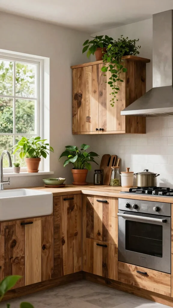 18 Classic Kitchen Design Ideas: Timeless Elegance for Every Home - 18. Sustainable Choices: Eco-Friendly Kitchens 1