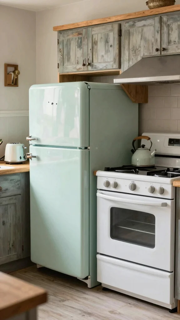 18 Farmhouse Kitchen Design Ideas: Create a Warm Country Aesthetic - 15. Farmhouse-inspired Appliances 1