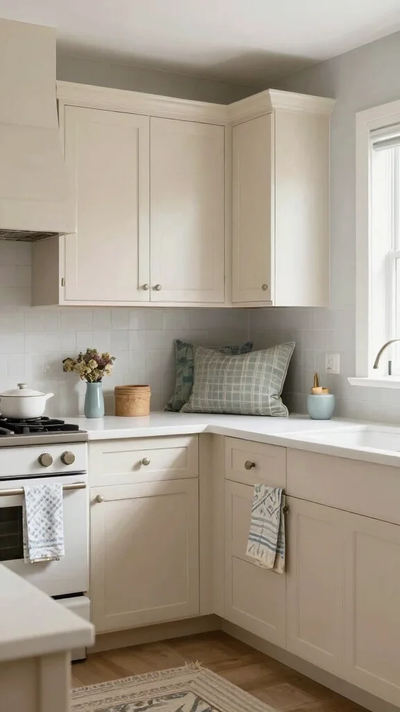 18 Farmhouse Kitchen Design Ideas: Create a Warm Country Aesthetic - 6. Color Palette of Soft Neutrals 1
