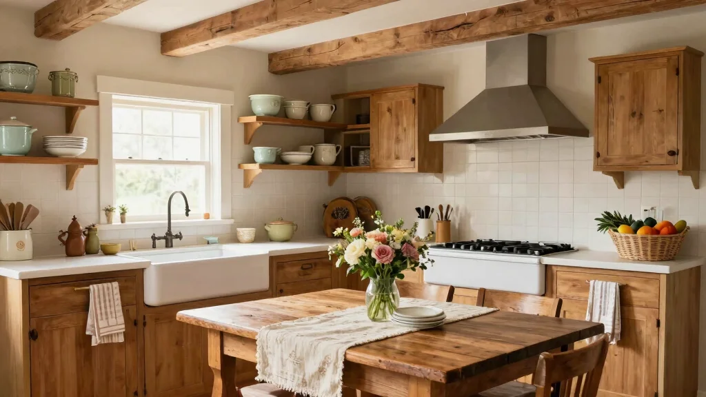 18 Farmhouse Kitchen Design Ideas: Create a Warm Country Aesthetic