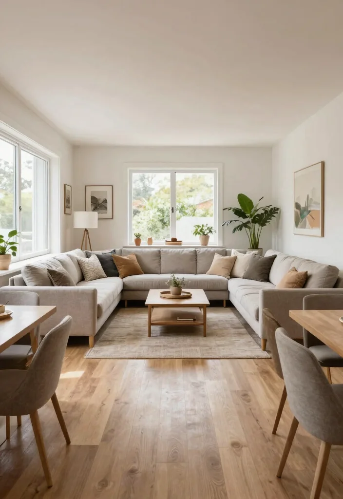 18 Furniture Layout Ideas for Long Living Rooms - 16. Consider the Flow 1