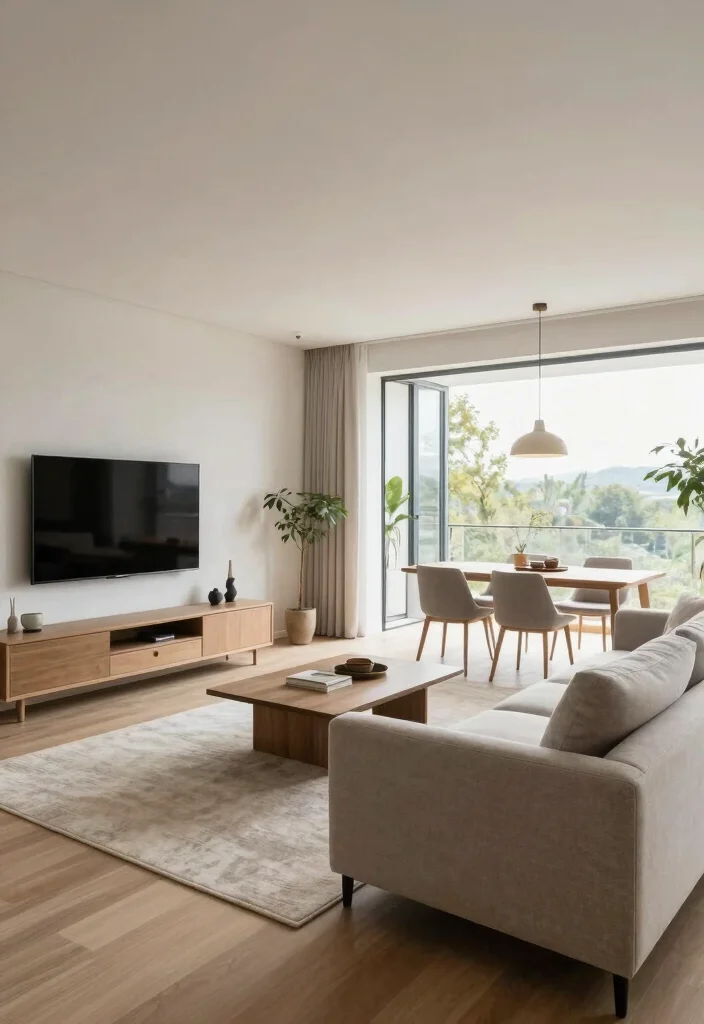 18 Furniture Layout Ideas for Long Living Rooms - 3. The Open Layout 1