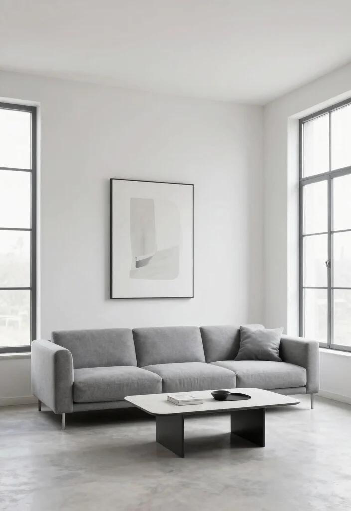 18 How to Set Up Living Room Furniture for Best Flow - 12. Embrace Minimalism 1