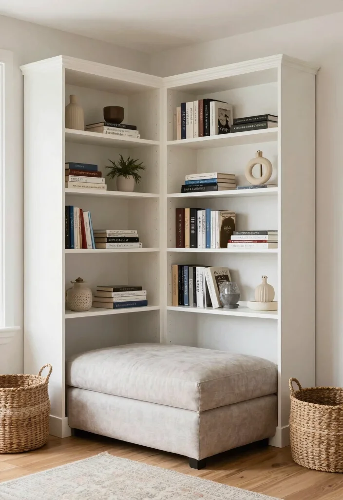 18 How to Set Up Living Room Furniture for Best Flow - 16. Don’t Forget About Storage 1
