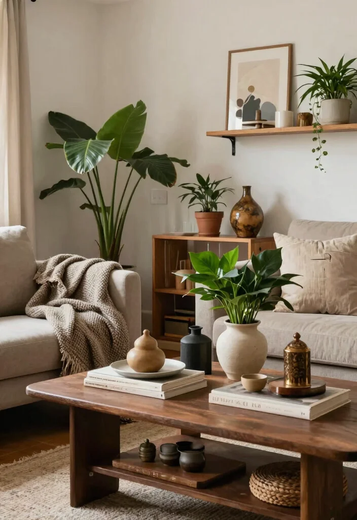 18 How to Set Up Living Room Furniture for Best Flow - 17. Accessorize with Intent 1