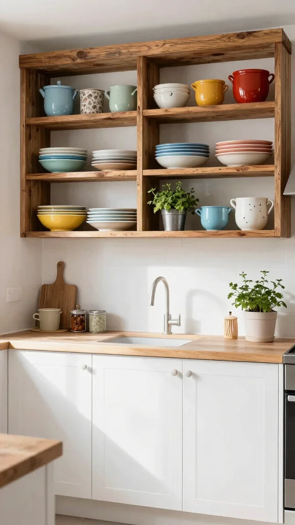 18 Kitchen Cabinet Design Ideas: Style, Storage & Organization - 4. Open Shelving for Easy Access 1