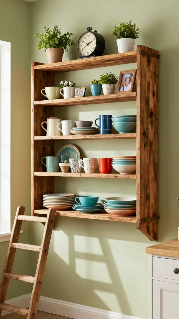 18 Kitchen Corner Design Ideas: Maximize Unused Space - 1. Open Shelving for Easy Access 1