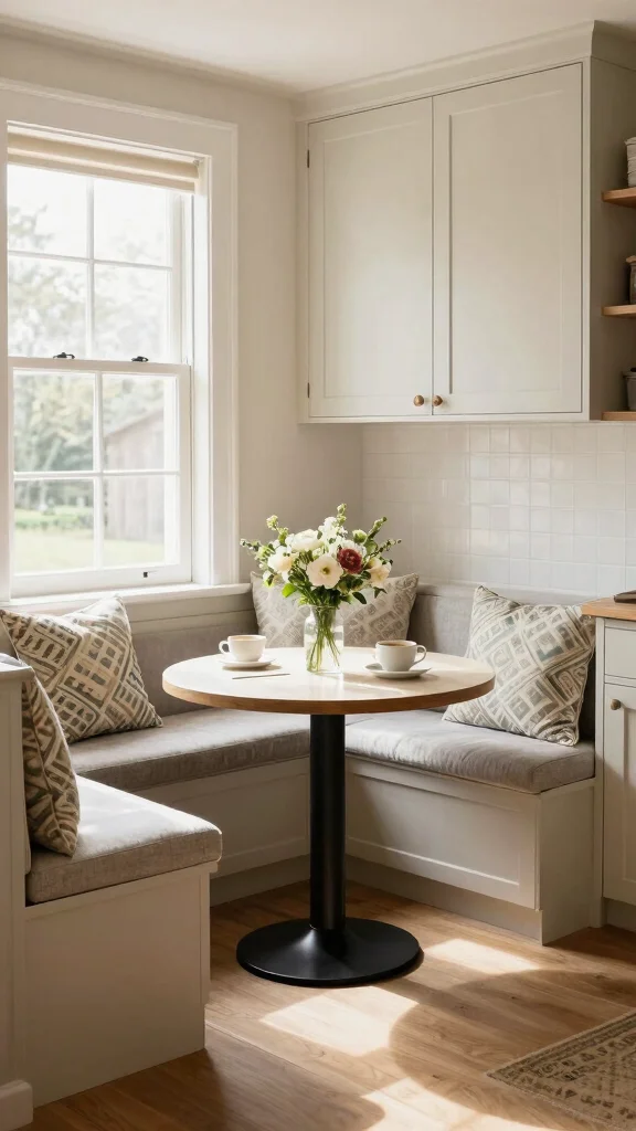 18 Kitchen Corner Design Ideas: Maximize Unused Space - 8. Transform with a Corner Banquette 1