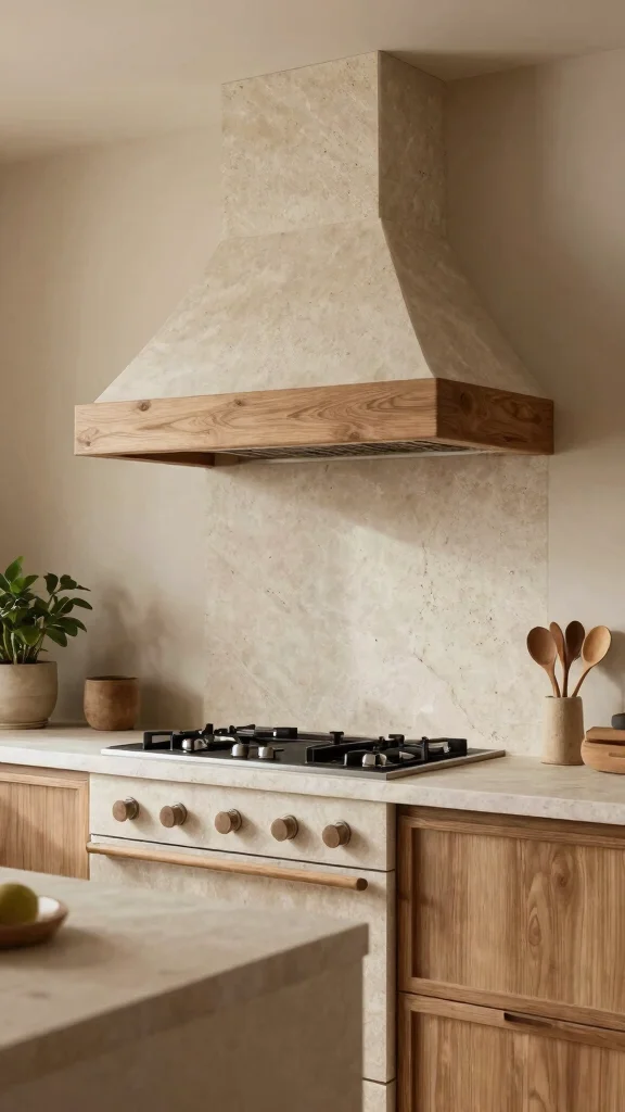 18 Kitchen Hood Design Ideas: Range Hoods That Make a Statement - 16. Nature-Inspired Hoods 1