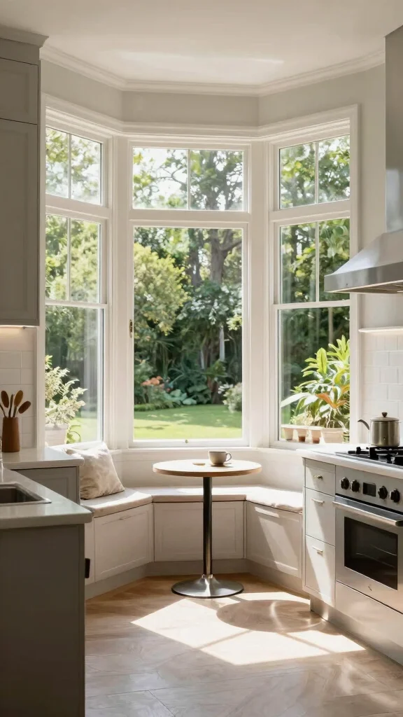 18 Kitchen Window Design Ideas: Natural Light & Style - 10. Corner Windows for Unique Views 1